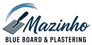 Mazinho-Logo Mazinho Blue Board & Plastering